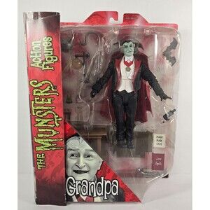 The Munsters Grandpa Diamond Select Action Figure 2011 NEW